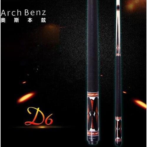 D6 Billiard Pool Cue 13mm Tip Handmade North American Maple Billiard Cue Professional Stick Kit with Excellent Gifts