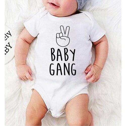 Kids' Things Clothes for Newborns Printing Baby Gang Baby Girl Winter Clothes Jumpsuit for Girls Baby Clothing Toddler Rompers