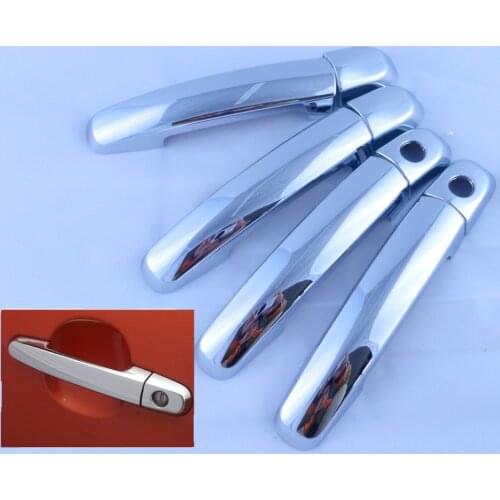 For Suzuki Swift 2004-2010 Grand Vitara 2005 2006 2007 2008 2009 2010 2011 2012 New Chrome Car Door Handle Cover Trim