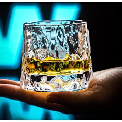 Creative Whiskey Glass Thickened Beer Glasses Old Fashioned Wine Cup 160 Ml Milk Breakfast Transparent Cups Gift for Friends