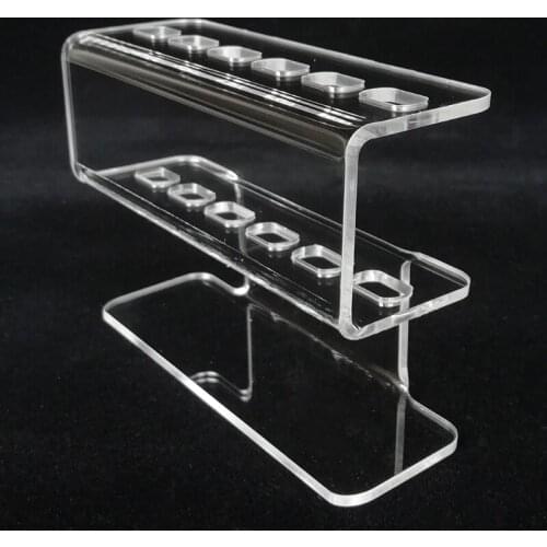 M5TF Tweezer Display Stand Acrylic Beauty Tools Holder Eyelash Extension Clip Storage Holder Beauty Salon Organizer Shelf for