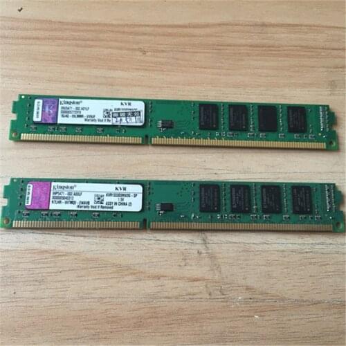 Kingston memoria DDR3 2GB 1333MHz rams KVR1333D3N9/2G memory PC3-10600 ddr3 2gb 1333MHz desktop ram for INTEL and AMD1pcs 240PIN