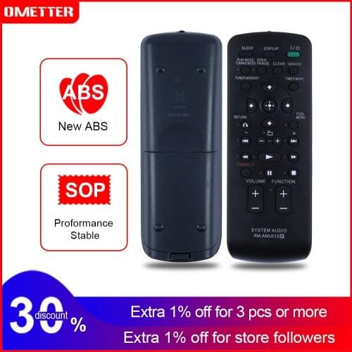 RM-AMU012 remote control use for sony audio system SS-DJ2 SA-WG2I Mini Hi/Fi Component System remoto controle controller