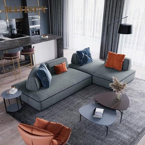 Modern Light Luxury Sofa For Small Apartment Creative Simple Living Room Recliner Nordic Design All The Minimalist Sofa Bed