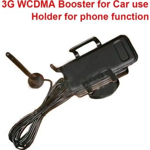 CAR use booster 3G WCDMA 2100Mhz phone signal booster for car,WCDMA 3G car repeater 3G booster for car w/ phone holder function