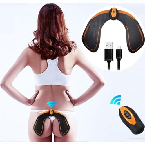 EMS Massage Hip Trainer Muscle Stimulator Buttock Lifting Butt Lift Toner ABS Fitness Body Slimming Home Gym Exercise Machine