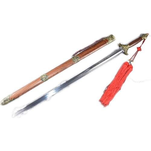 Chinese Traditional Kungfu Uses Knives or Swords to Hang Ornaments on The Walls of Homes or Offices