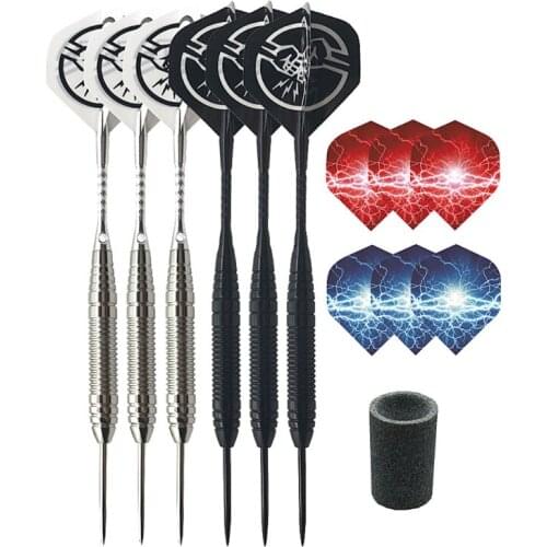 13 Pcs/Pack Professional 22 Grams Dart Set Aluminum Shaft Flight Protector Dart Board Kit with 1 Pc Millstone