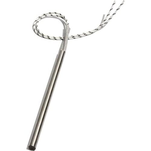 2PCS 10mm 380~500mm 316SUS Single Head Dual Heating Tube 110/220/380V Cartridge Heater 1500/1600/1700/1800/2000W Resistance Part