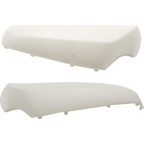 2 Pcs Side Door Wing Rear View Mirror Cover ​for Vauxhall Opel Astra H MK5 2004-2013 White