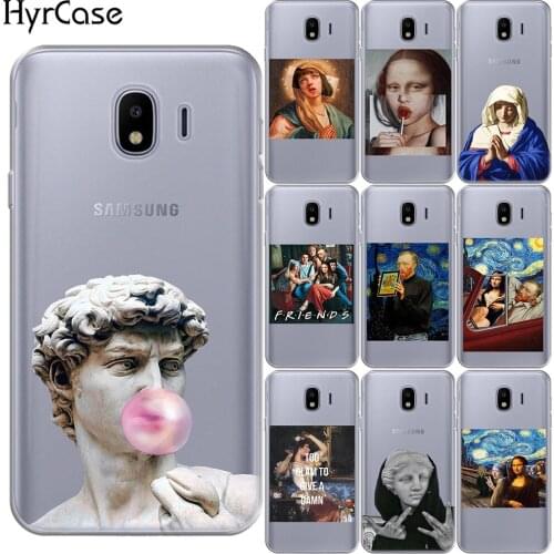 Mona Lisa Moskado Case Cover For Samsung Galaxy J3 J5 J7 2016 2017 J2 Pro J5 Prime J4 J6 J7 J8 2018 Note 4 5 8 9 M10 M20 M30