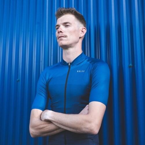 Endless Art Style Cycling Jersey Men Summer Air Mesh Short Sleeve Bike Riding Shirt Gradient Color Stitching New Fashion Wear