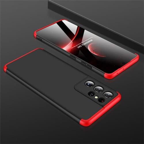 GKK 360 Degree Protection Case For Samsung Galaxy S21 Plus Ultra 5G Case anti-knock Matte Hard Cover For Samsung S21 Plus Ultra