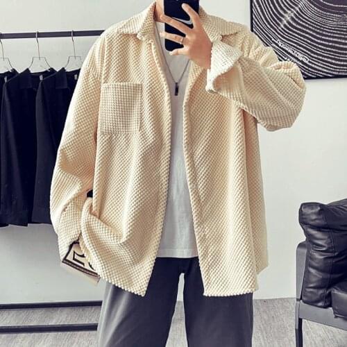 INXYZ Mens Corduroy Shirts