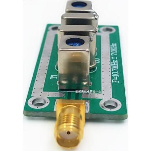 Quartz crystal filter bandpass narrowband filter 10.7MHz ±7KHz 10.7M