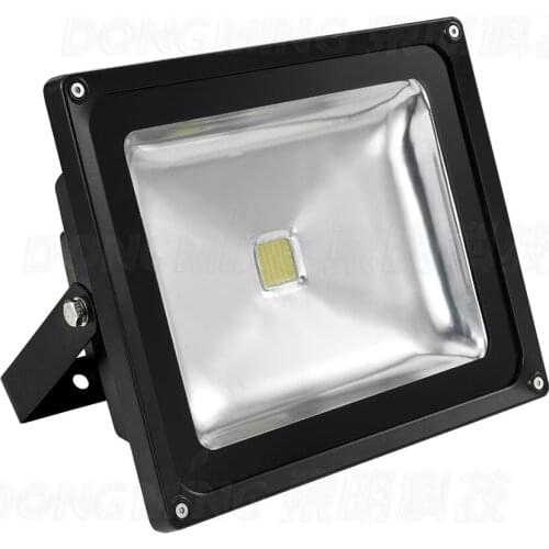 Newest Led Flood Light 30W Warm white/white RGB IP65 85-265V led Floodlight bulbs Black Ultar Thin Led Spotlight
