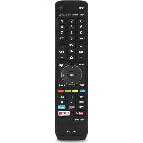 New Remote Control EN3I39H EN3139H for Hisense Lcd Smart TV Controller With Netflix YouTube