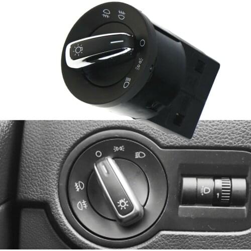 Car Headlight Control Switch Headlamp Fog Lamp Switches For VW Jetta Golf MK4 for Passat B5 Beetle 3BD941531 3BD 941 531