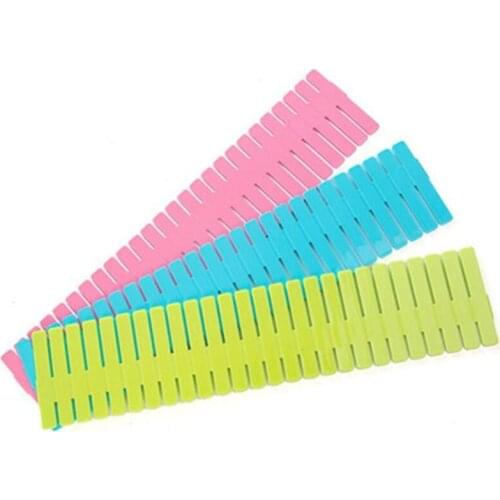 50sets drawer dividers Grid adjustable drawer dividers Household Storage Grid Drawers for Home Tidy Closet Makeup Socks JF