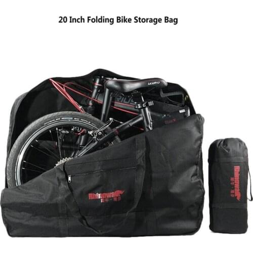 RHINOWALK 14"16"20" Folding Bicycle Carry Bag Outdoor Riding Camping Bicycle Folding Storage Bag Transport Storage Bags