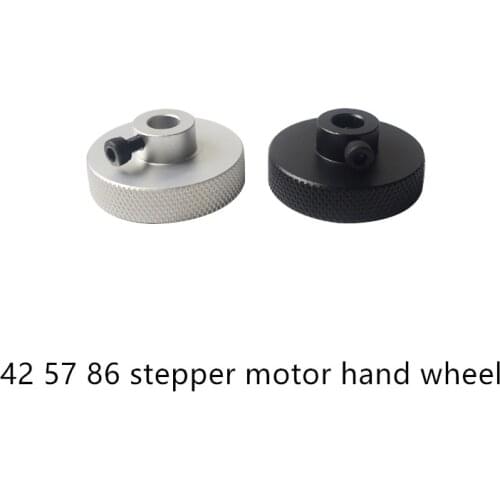 Nema17 hand wheel nema23 stepper motor nema34 5mm 6.35mm 8mm 14mm outer diameter 40mm cnc diy engraving machine part