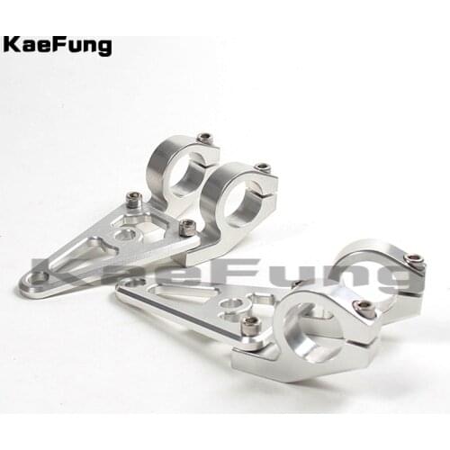Motorcycle parts 26mm 27mm 30mm 45mm Headlight lamp Bracket adapter clamp Cnc Aluminum For Honda Yamaha Kawasaki Monkey Bike