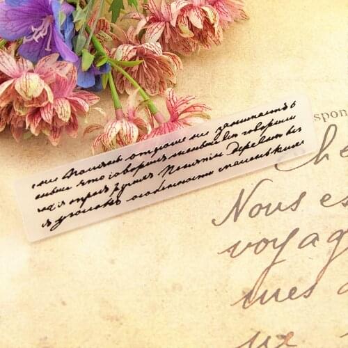 15x3cm plastic Long letters craft card making paper card album wedding decoration clip Embossing folders