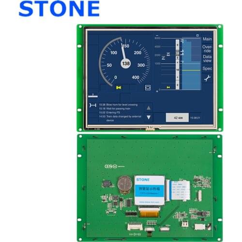 8 inch Touch Screen HMI 800x600 for Industrial Control Panel with 3 Year Warranty