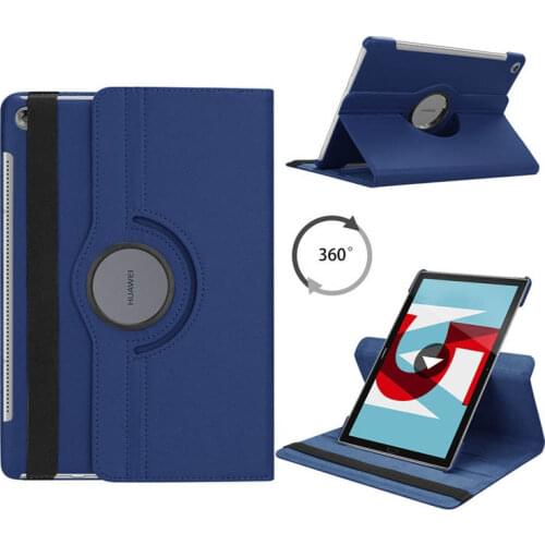 For Huawei MediaPad M5 10.8 Inch Case Tablet Cover For Huawei MediaPad M5 Pro 10 10.8" 360 Rotating Stand Flip Pu Leather Cases