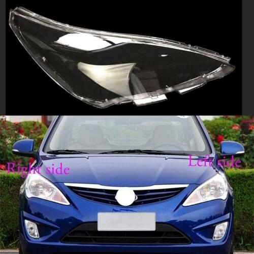 For Hyundai Verna 2008 2009 2010 2011 2012 2013 Headlight Shell Lamp Shade Transparent Cover Headlight Glass Headlamp Cover