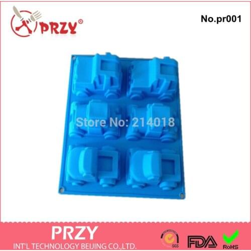 Sell hot car shape silicone mold cake mold baking tools Bakeware cake tool wholesales No.pr001