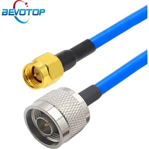 RG402 Cable N Type Male / Female to SMA Male RF Adapter Cable 50 Ohm RF Coaxial Pigtail Extension Cord Jumper 15CM 50CM 1M 2M 5M