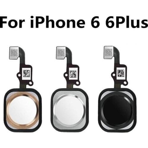 Home Button Fingerprint Scanner Return Key Flex Cable For iPhone 6 6S 4.7 / 6s Plus 5.5