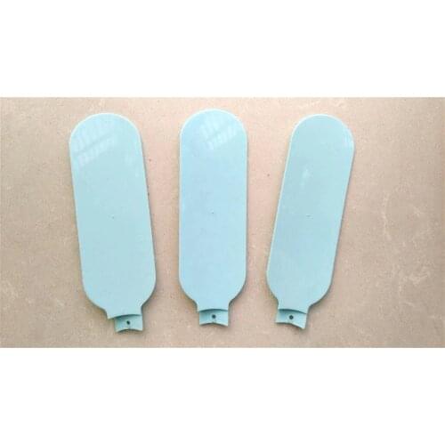 Blue fan leaves fan blade ABS material 3 pieces 170x60mm