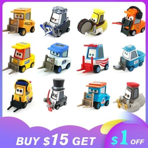 Disney Pixar Cars Rocky No.58 Octane Gain Short Pitty High Quality Alloy Car Toys Cartoon Models Kids Birthday Christmas Gift