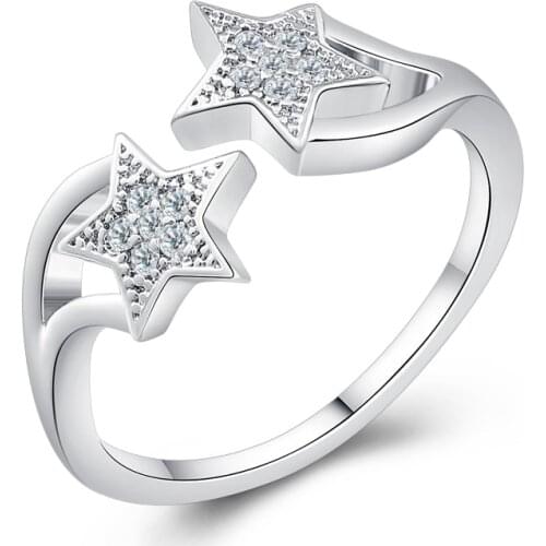 MINHIN Women's Silver Rings