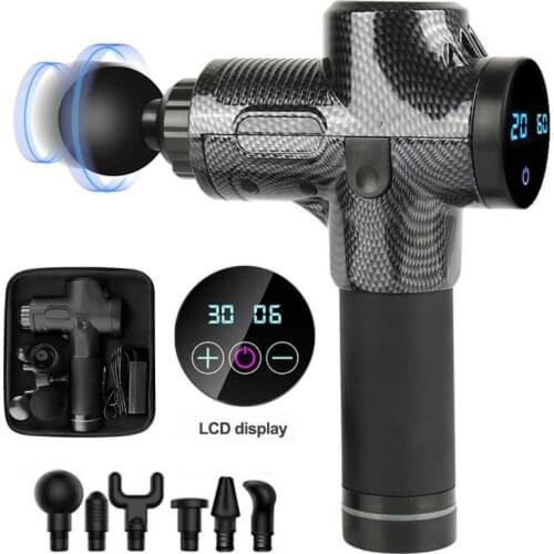 Muscle Massage Gun Sport Therapy Massager Muscle Relax Body Relaxation Fascia Gun Booster Slimming Shaping Electric Massager