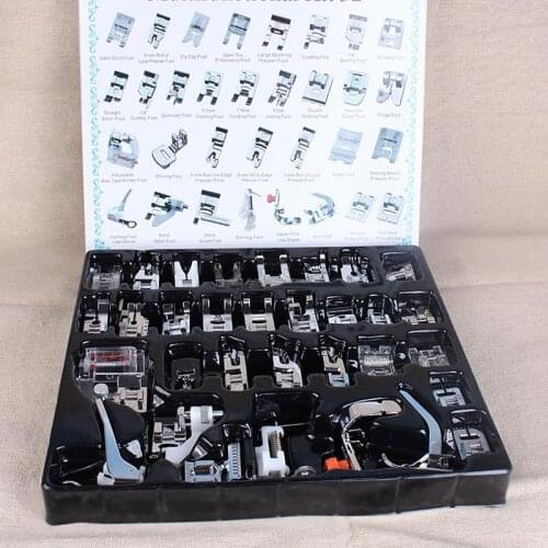 Accessories Kit Feet Set Sewing Machine 32PCS Presser Metal Presser Foot Presser Feet for Brother Part Janome Useful Domestic