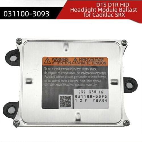 NEW For 2010-2016 Cadillac SRX SAAB LAND ROVER BUICK D1S D1R XENON HID BALLAST 031100-3091,932 350-16,031100-3093