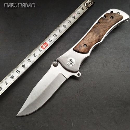 The sharp folding knife Outdoor camping tool Outdoor survival knife self-defense Exquisite gift knife