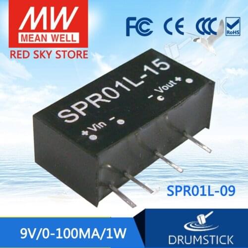 Transmit MEAN WELL SPRN01L/01M/01O/01N 05/12V15V 1W module power supply DC-DC stabilized voltage converter