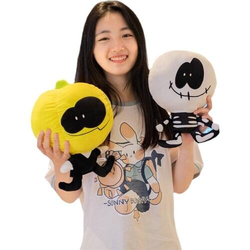 10/20/30cm Cute Cartoon Game Soft Doll Skid and Pump Friday Night Funkin Anime Plush Stuffed Toys for Kids Baby Children Gifts