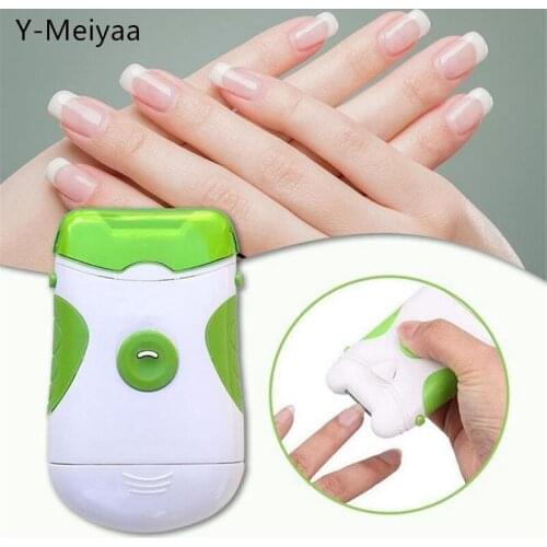 Portable Mini Electric Nail Clipper Nail File Manicure Pedicure Sets With Removable Head And LED Lamp Nail Manicure Tools 30