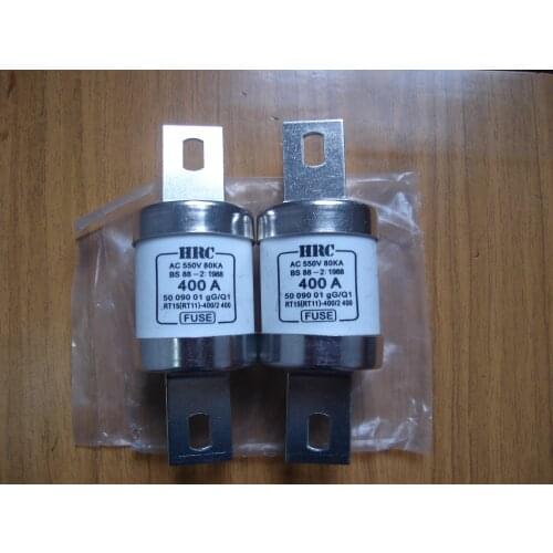 Fuses: RT15(RT11)-400/2 400 400A 550V 80KA BS88-2 / RT11-400/2400 400A 415V gG