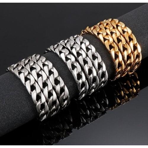 Simple personality titanium steel polished necklace hip hop rock hipster accessories