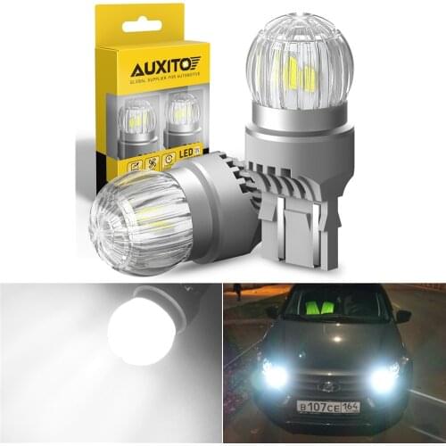 2X T20 W21W Led Canbus Lamp P21W P27W BAY15D WY21W Led Auto Day Running Light For Renault Megane 2 3 1 Duster Clio 5 Logan
