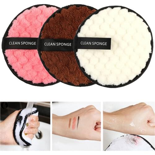 Microfiber Cloth Soft Makeup Sponge Washable Pads Remover Face Cleansing Towel Reusable Make Up Wipe Cosmetic Puff Beauty Tools