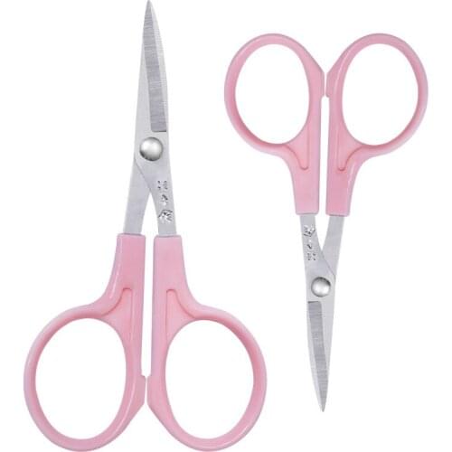 Stainless Steel Vintage Embroidery Scissors Unique Stainless Steel Embroidery Mini Scissors with Plastic Handle Shears