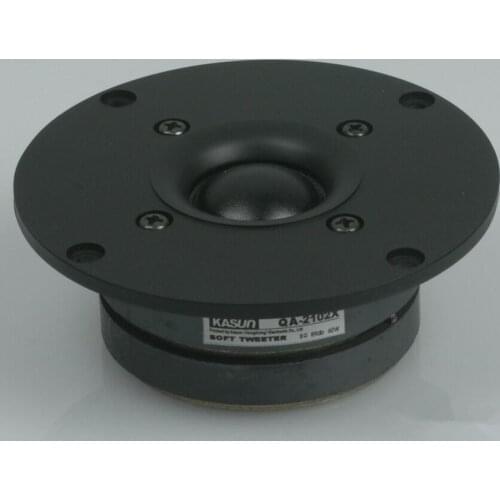 1PCS HI-FI series tweeter loudspeaker QA-2102X 60W 8ohm 4inch tweeter senior silk membrane double magnetic speaker