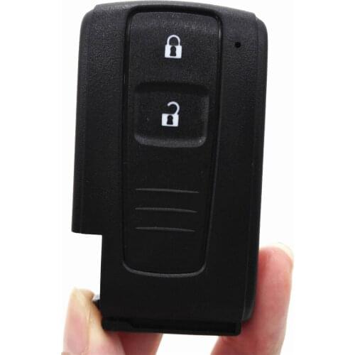 High Quality Replacement Shell Keyless Entry Smart Remote Car Key Case Fob 2 Button For Toyota Prius Corolla Verso